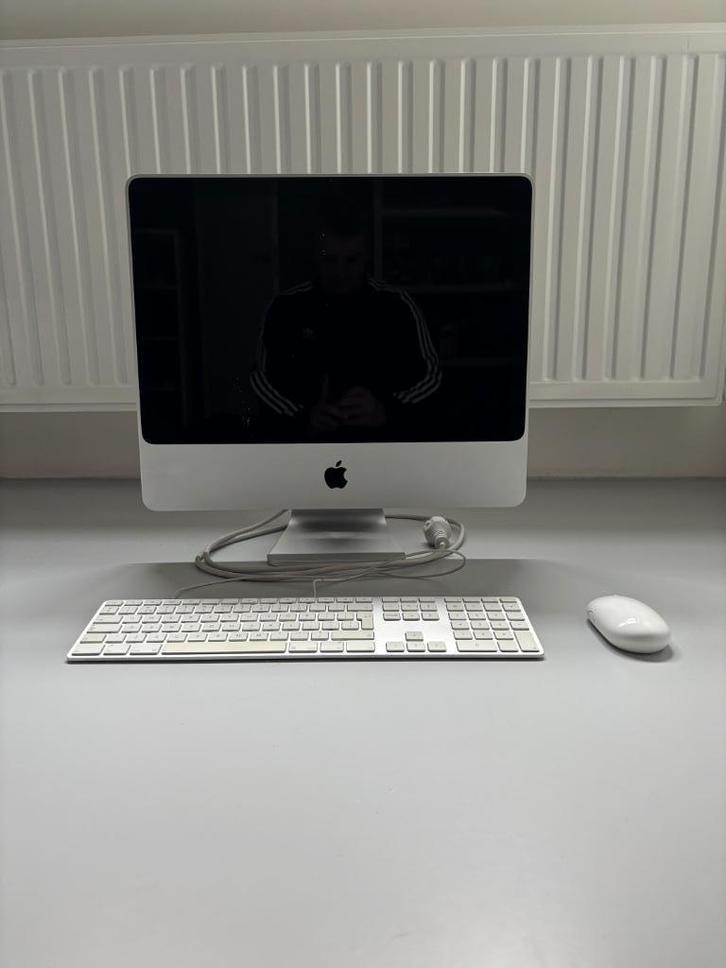 iMac 2007 | 20 inch | Met Toetsenbord & Muis, Computers en Software, Apple Desktops, Gebruikt, iMac, Onbekend, 2 tot 3 Ghz, 4 GB