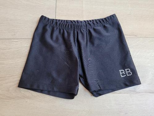Zwart turnbroekje maat 140 ~ SJ2077, Kinderen en Baby's, Kinderkleding | Maat 140, Gebruikt, Meisje, Sport- of Zwemkleding, Ophalen of Verzenden