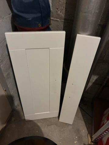 Frontjes Faktum 80 cm breed - creme wit - afbeelding 1