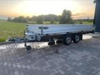Verdonk plateauwagen aanhanger 400x180cm 2000KG, Ophalen of Verzenden, Gebruikt