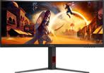 AOC CU34G4 34" Ultrawide Gaming Monitor 180Hz, Computers en Software, Monitoren, Gaming, Ultrawide, VA, Nieuw