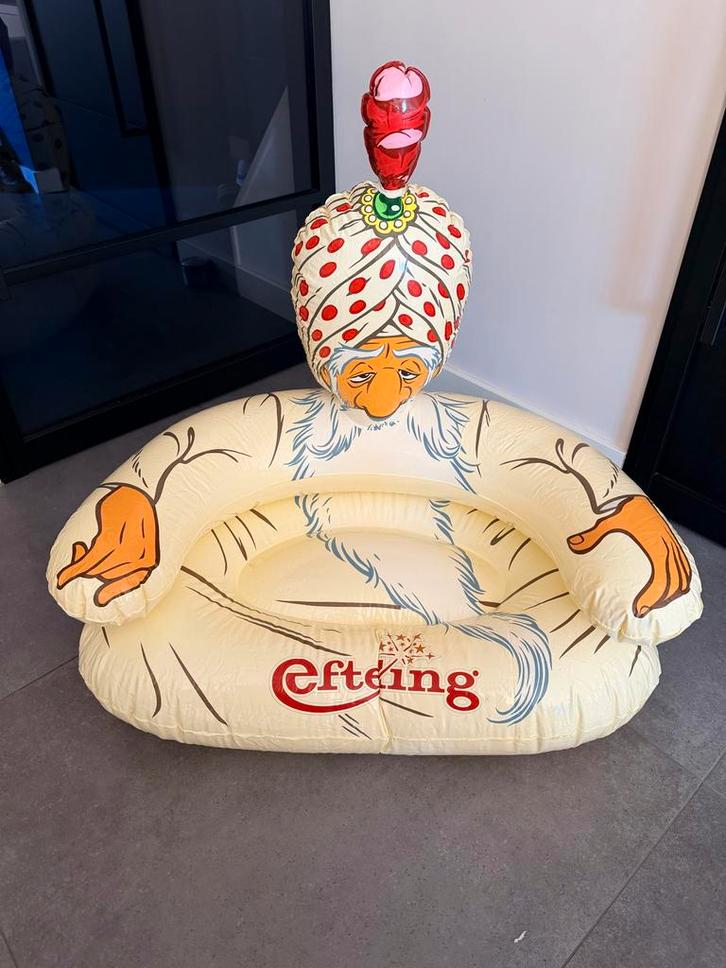 Efteling Fakir Opblaasstoel - Zeldzaam!, Verzamelen, Efteling, Zo goed als nieuw, Ophalen of Verzenden