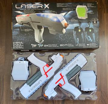 Laser X Rea-life Laser Gaming Experience dubbelset beschikbaar voor biedingen