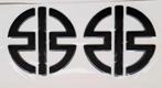 3D Ronde Kawasaki stickers, Motoren, Accessoires | Stickers, Ophalen of Verzenden