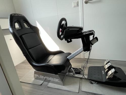 Playseat Evolution racestoel en Logitech G29 racestuur set, Spelcomputers en Games, Spelcomputers | Sony PlayStation Consoles | Accessoires
