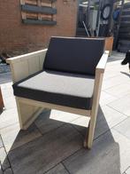 Steigerhouten tuinset, Tuin en Terras, Tuinsets en Loungesets, Tuinset, 6 zitplaatsen, Bank, Zo goed als nieuw