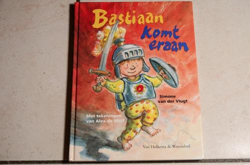 Bastiaan komt eraan / Simone van der Vlugt, Boeken, Kinderboeken | Kleuters, Zo goed als nieuw, Fictie algemeen, Jongen of Meisje