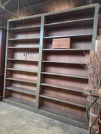 Prachtige oude bibliotheekkast / boekenkast / wandkast, Ophalen