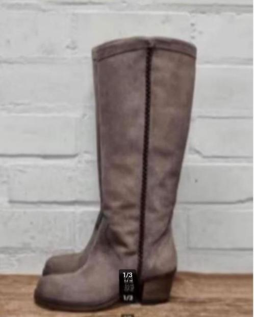 Antonio Moretto - Hoge leren laarzen maat 37 - Nieuw €169, Kleding | Dames, Schoenen, Nieuw, Hoge laarzen, Ophalen of Verzenden