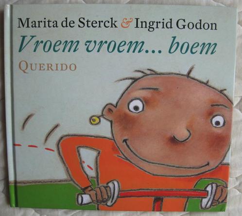 Marita de Sterck & Ingrid Godon Vroem, vroem .. boem, Boeken, Prentenboeken en Plaatjesalbums, Zo goed als nieuw, Prentenboek
