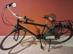 Herenfiets - Zwart - Goede Banden & Zadel, 53 tot 57 cm, Ophalen, Gebruikt, Overige merken