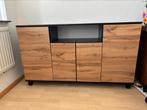 Dressoir mangohout 140x36 cm, Huis en Inrichting, Kasten | Dressoirs, Ophalen, Zo goed als nieuw, 25 tot 50 cm, 100 tot 150 cm