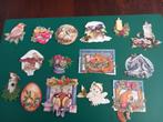 KERST, kant en klare 3d plaatjes, 15 stuks,serie C, Ophalen of Verzenden, Nieuw, Kerst, Knipvel