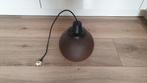 Lamp hanglamp metaal bol, Ophalen of Verzenden, Metaal, Minder dan 50 cm