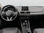 Mazda 3 2.0 HP GT-M Camera/Navi/Leer/Bose. (bj 2014), 1195 kg, Gebruikt, 4 cilinders, Zwart