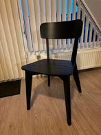 Eetkamer stoel Ikea Lisabo, Huis en Inrichting, Stoelen, Ophalen, Zwart, Zo goed als nieuw, Eén