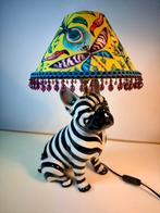 Italiaanse tafellamp keramiek hond / zebra, Ophalen of Verzenden, Nieuw, Overige materialen, Minder dan 50 cm