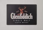 Glenfiddich single malt whisky reclamebord van metaal deco, Verzamelen, Reclamebord, Info@deconoord.nl, Deco Noord, Nieuw