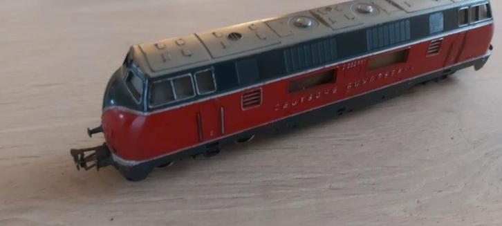 Märklin DB V200 27 dieselloc artnr 3021, Hobby en Vrije tijd, Modeltreinen | H0, Zo goed als nieuw, Wagon, Wisselstroom, Märklin