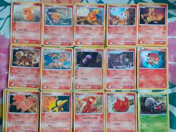 54 verschillende pokemon verzamel kaarten beschikbaar voor biedingen