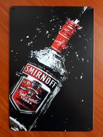 Smirnoff 20x30 cm Reclamebord, Verzamelen, Ophalen of Verzenden, Nieuw, Reclamebord