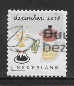 2018, Decemberzegel, Kandelaar pan [3698] (K1433), Ophalen of Verzenden
