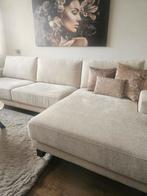 Luxe Hoekbank lounge, Ophalen, 75 tot 100 cm, Zo goed als nieuw, Driepersoons