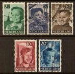Nederland NVPH nr 573/7 gestempeld Kinderpostzegels 1951, Na 1940, Ophalen of Verzenden, Gestempeld