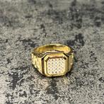 14k gouden ring rolex model italy, Sieraden, Tassen en Uiterlijk, Ringen, Ophalen of Verzenden