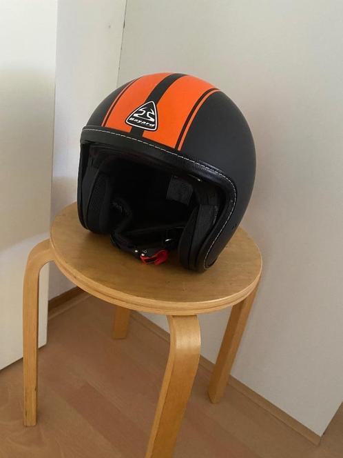 Bayard Jethelm met zonnevizier, Motoren, Kleding | Motorhelmen, Jethelm, S, Overige merken, Tweedehands, Ophalen
