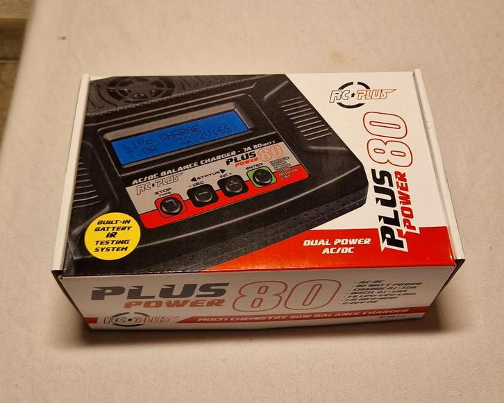 RC Plus Power 80 Snellader, Nieuw, Hobby en Vrije tijd, Modelbouw | Radiografisch | Overige, Nieuw, Ophalen of Verzenden