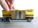 Mercedes 2232 Truck & Trailer ANWB Speciale Akties - Siku, SIKU, Bus of Vrachtwagen, Zo goed als nieuw, Verzenden