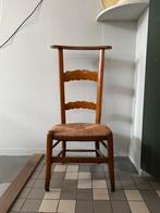 Mooie antieke bidstoel, brocante dressboy, Ophalen, Riet of Rotan, Gebruikt, -