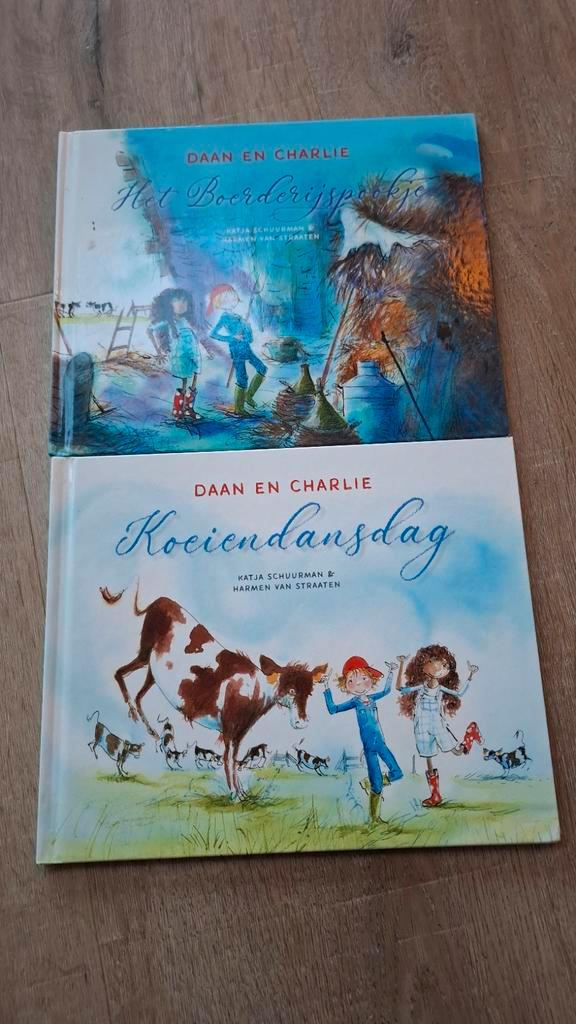 Koeiendansdag & Het Boerderijspookje - Daan en Charlie, Boeken, Kinderboeken | Jeugd | onder 10 jaar, Zo goed als nieuw, Fictie algemeen