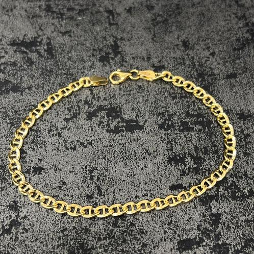 14 karaat gouden armband prachtig schakel, Sieraden, Tassen en Uiterlijk, Armbanden, Ophalen of Verzenden