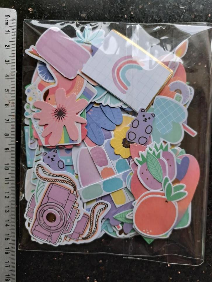 ROSIE'S STUDIO ZOMER PLANNER PLAATJES BULLET JOURNALING, Hobby en Vrije tijd, Stickers en Plaatjes, Zo goed als nieuw, Plaatje