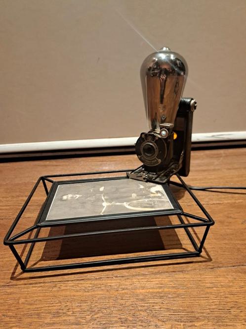 Kodak Vest Pocket B fotolijst lamp, Huis en Inrichting, Lampen | Tafellampen, Zo goed als nieuw, Minder dan 50 cm, Ophalen of Verzenden