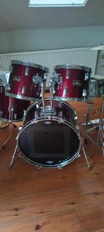 Drumstel pearl heel uitgebreid bieden vanaf €600, Muziek en Instrumenten, Ophalen, Gebruikt, Pearl