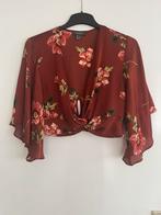 Bloemen Blouse met Knooppunt", Primark, Ophalen of Verzenden, Zo goed als nieuw, Maat 38/40 (M)