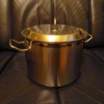 sigg rvs  kookpan 24cm 6lt metset potten en braadpan op gas, Ophalen of Verzenden, Zo goed als nieuw, Rvs, Pot, Bus of Blik
