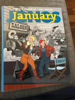 het pinkerton draaiboek january d10, Boeken, Stripboeken, Eén stripboek, Ophalen of Verzenden