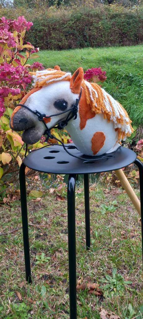 Handgemaakte hobbyhorse (fleur), Hobby en Vrije tijd, Overige Hobby en Vrije tijd, Nieuw, Ophalen of Verzenden