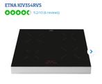 Etna inductiekookplaat, Ophalen, Nieuw, 4 kookzones, Inductie
