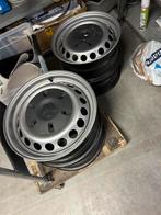 Set van 4 originele Mercedes-Benz stalen velgen 15 inch, Ophalen of Verzenden