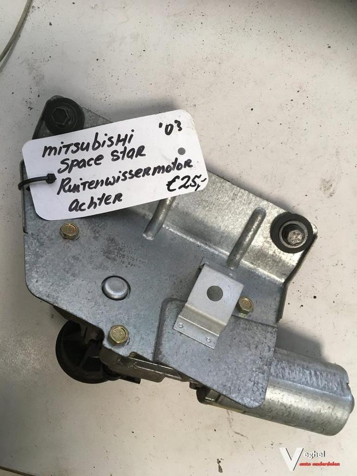 Mitsubishi Spacestar 2003 ruitenwissermotor achter, Auto-onderdelen, Ruiten en Toebehoren, Gebruikt, Ophalen of Verzenden