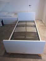 Bopita bed 90*200 Lynn wit/naturel, Ophalen, 85 tot 100 cm, Zo goed als nieuw, Lattenbodem