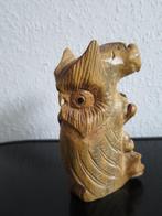 mooi uil beeldje uit natuurlijk gevormd hout 13 cm, Antiek en Kunst, Kunst | Beelden en Houtsnijwerken, Ophalen of Verzenden