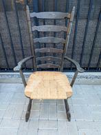 Gratis Stoel Vintage Jaren 70 Stoel Rieten Stoel, Ophalen of Verzenden, Zo goed als nieuw, Bruin, Eén