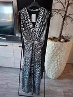 Mouwloos glitterjurk one size  zilver of helemaal zwart, Ophalen of Verzenden, Nieuw, Zwart, Onder de knie