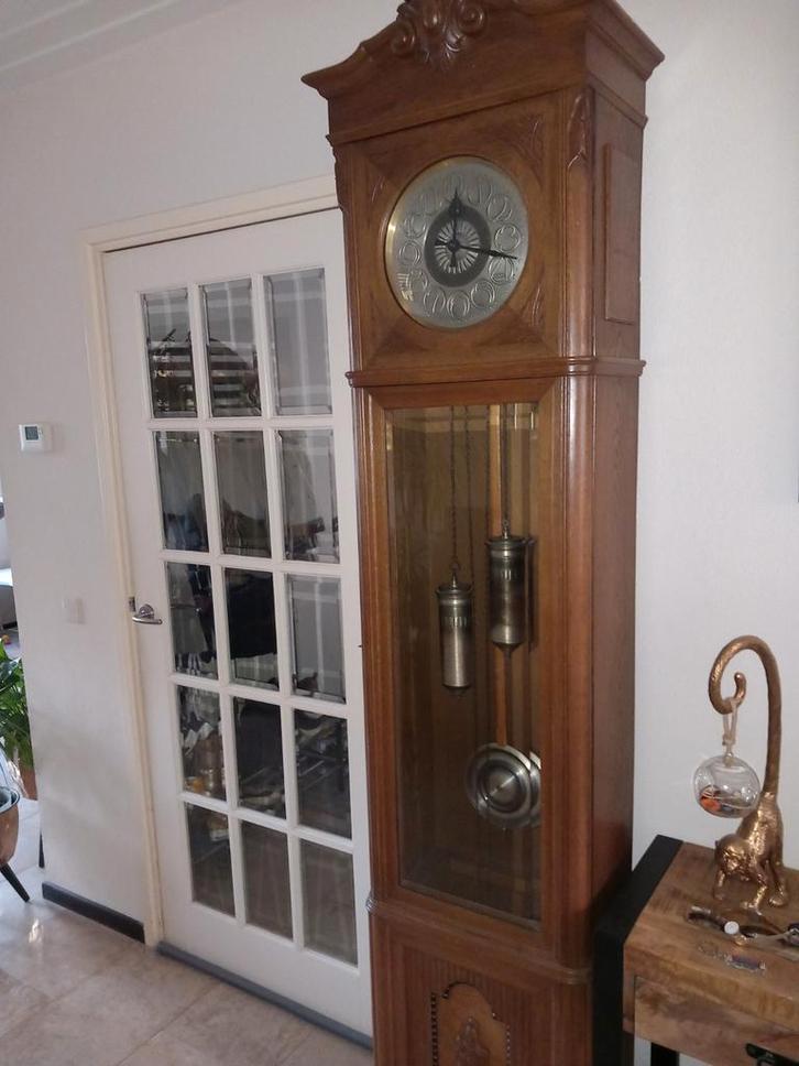 Gustav Becker Staande Klok, Antiek en Kunst, Antiek | Klokken, Ophalen